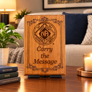 Carry the Message Plaque
