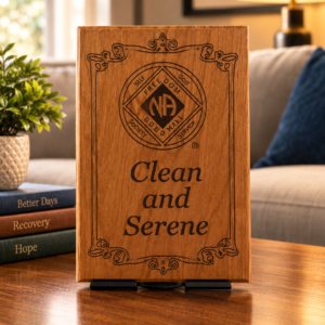Clean and Serene Plaque