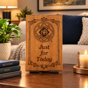 Just for Today Plaque