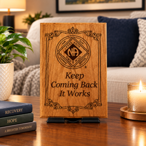 Keep Coming Back Plaque