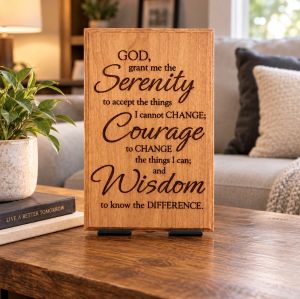 Serenity Prayer Plaque