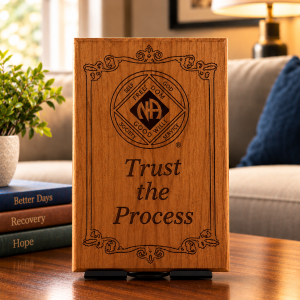 Trust the Process Plaque