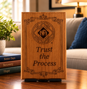 Trust the Process Plaque