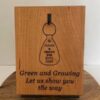 60 Days Key Tag Plaque - Image 2