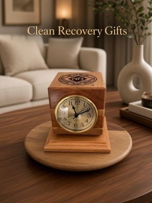 Desk Clock with NA Logo