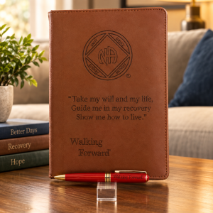Hardcover Notebook Journal with NA Logo