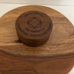 Ashtray with NA Logo