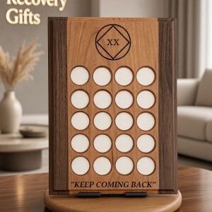 20-year NA Medallion Plaque Cherry/Walnut