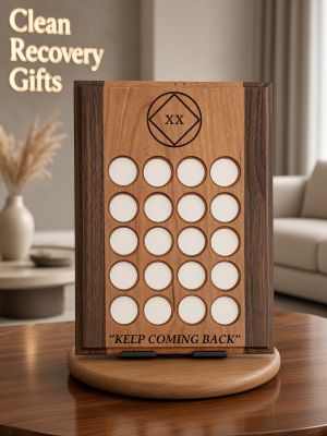 20-year NA Medallion Plaque Cherry/Walnut